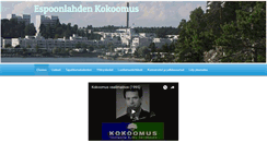Desktop Screenshot of espoonlahdenkokoomus.fi